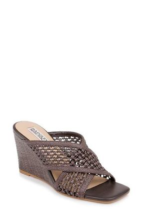 Badgley Mischka Xandria Wedge Sandal in Brown at Nordstrom, Size 8.5