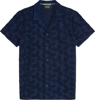 Scotch & Soda Overhemden, Heren, Blauw, M, Hemd