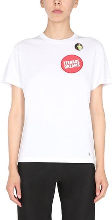 Raf Simons Crew Neck T-Shirt-Donna