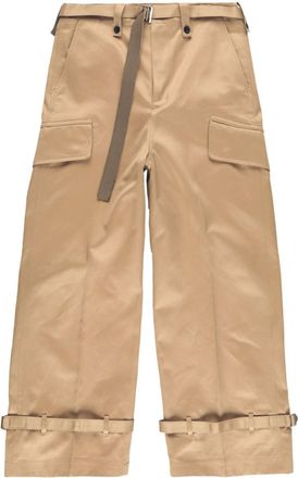 sacai cargo trousers - men - Cotton - 2 - Neutrals