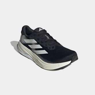 adidas Laufschuh ADIDAS PERFORMANCE SUPERNOVA SOLUTION 2.0, Herren, Gr. 42, schwarz-weiss (core schwarz, cloud wei&szlig;, core schwarz), Synthetik, Textil, Schuhe