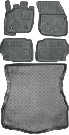 OEM Juego De Alfombrillas Para Coche Y Maletero Para Ford Mondeo V Hatchback (2014-2022)