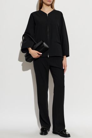 Jil Sander Wool Jacket, Womens, Black