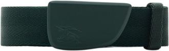 Burberry Mens Webbing Shield Belt, Size 105