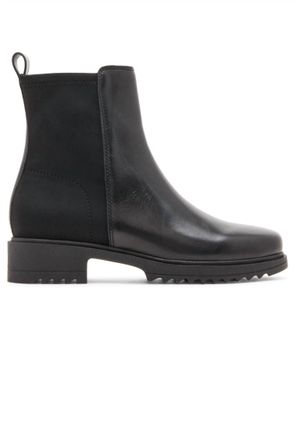 Blondo Womens Cammie Leather Bootie In Black