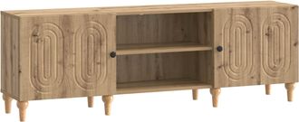 vidaXL Mueble De Tv 150 X 31 X 50 Cm Roble Artisan Vidaxl