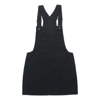 Converse (WMNS) Converse Casual Suspender Skirt Asia Sizing Black 10018415-A02
