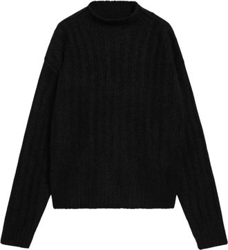 Rick Owens Turtle - Heren - Coltruien - Zwart - L - Kasjmier - Truien & Vesten