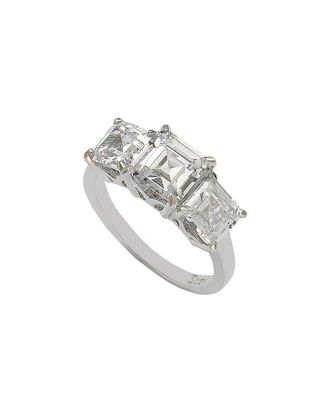 Suzy Levian Suzy Levian Silver Cz Ring
