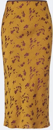 Dries Van Noten Floral midi skirt