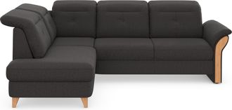 HOME AFFAIRE Ecksofa »Dangast L-Form« Kopfteilverstellung, wahlweise mit motorischer Relaxfunktion