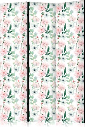 Artgeist Biombo Decorativo Artgeist Blanco 135x172 Cm Floral
