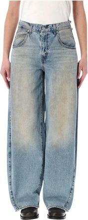 Levi's Wide Jeans - Dames - Loose Fit Jeans - Blauw - W29 - Jeans