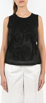 Max Mara Giostra Embroidered Top