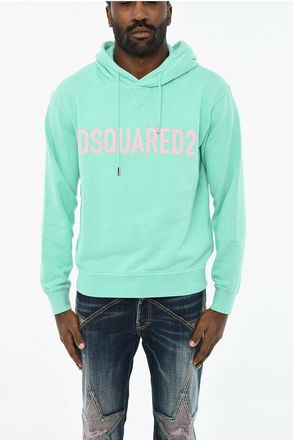 Dsquared2 Cotton hoodie with Frontal Logo size M