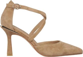 Alma En Pena Schoen met gekruiste hak - Dames - Pumps - Bruin - 40 EU - Schoenen