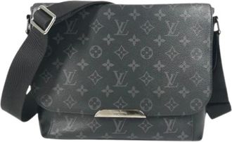 Louis Vuitton Pre-owned Cross Body Bags, male, Black, Size: ONE SIZE Pre-owned Vintage Cross Body Bag
