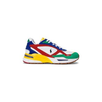 Polo Ralph Lauren Trackstr 275 Sneakers - Heren - Schoenen - Veelkleurig - Maat: 47 EU Leer