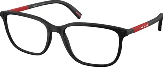 Prada Demo Square Mens Eyeglasses PS 02RV DG01O1 54