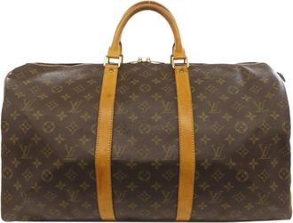 Louis Vuitton Monogram Brown Monogram Monogram Boston Bag (Pre-Owned)