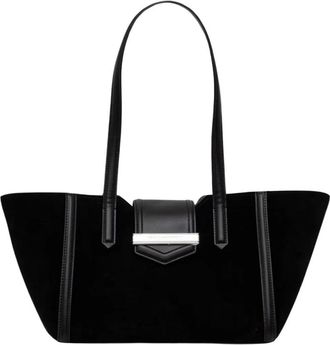 Karl Lagerfeld Shopper - Dames - Shoppers - Zwart - ONE Size - Leer - Tassen