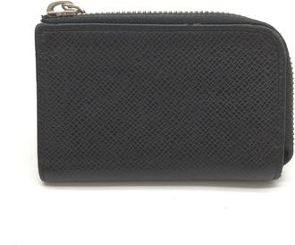 Louis Vuitton Taiga Zippy Coin Purse In Womens Black (Pre-Owned)