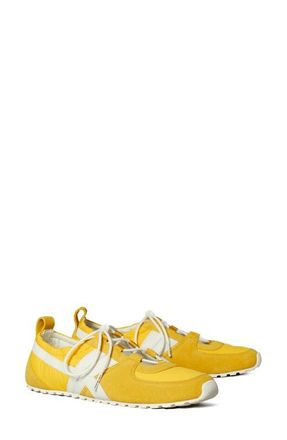 Tory Burch Hank Sneaker in Yellow /Cream /Yellow at Nordstrom, Size 10.5