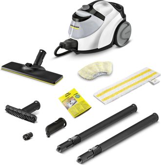 Karcher K&auml;rcher Sc 5 Easyfix Iron Plug Limpiador A Vapor De Cilindro 1,5 L 2250 W Negro, Blanco
