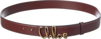 Chlo&eacute; The Iconic Leather Belt
