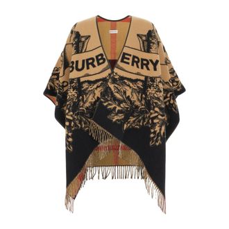 Burberry Dames, Jassen, Veelkleurig, Maat: ONE Size Wol