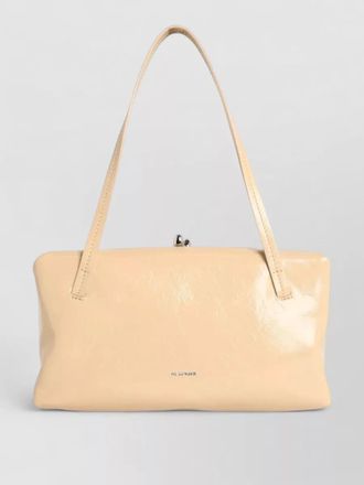 Jil Sander goji pillow small leather shoulder bag