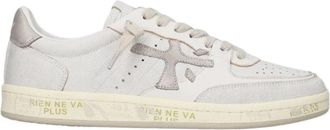 Premiata Bskt Clay 8447 - Heren - Sneakers - Wit - 45 EU - Leer - Schoenen