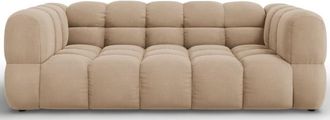 BLOOMINGLOFT 3-Sitzer Designsofa Sky mit Samtbezug