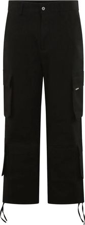 Represent Baggy Cargo Broek - Heren - Straight fit broeken - Zwart - L - Broeken