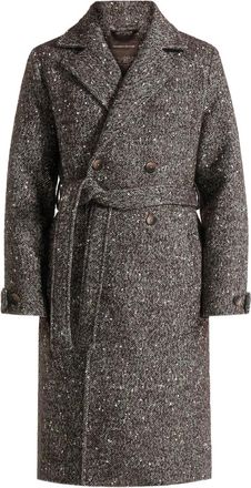 Manière De Voir Cappotto doppiopetto Ben - Marrone