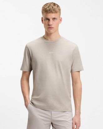 Boss Orange by Hugo Boss TChup Crew Neck T-Shirt in Grijs
