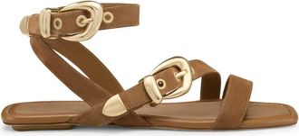 Stuart Weitzman Maven Sandal - Dames - Sandalen - Bruin - 36 1/2 EU - Schoenen