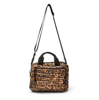 Think Royln Womens Stowaway Toiletry Case In Leopard