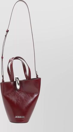 Jacquemus le bambola leather bucket bag