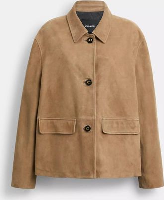Coach Suede Coat