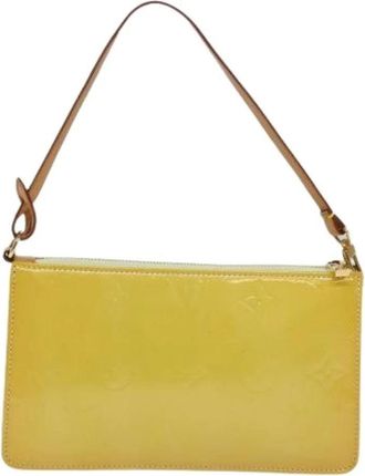 Louis Vuitton Pre-owned Clutches, female, Yellow, Size: ONE SIZE Pre-owned Vintage Clutch