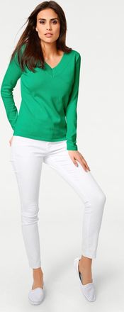 Heine Strickpullover »V-Pullover«