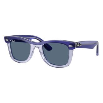 Ray-Ban Sunglasses, unisex, Blue, Size: 45 MM Square Sunglasses