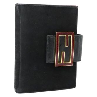 Fendi Pre-owned Wallets, female, Black, Size: ONE SIZE Pre-owned Day Planner Cover