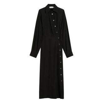 Sportmax Dames, Jurken, Zwart, Maat: XS Viscose