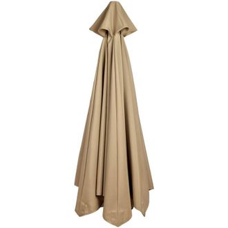 OEM Funda Para Sombrilla De 300 Cm - Toldo De Repuesto Impermeable Y Resistente A Los Rayos Uv - Compatible Con 6 Varillas - Color Marr&oacute;n Claro
