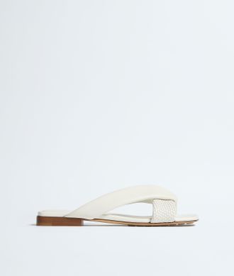 Bottega Veneta Mule flat Riva - Bianco - Donna - 36