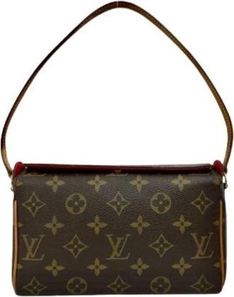Louis Vuitton Pre-owned Shoulder Bags, female, Brown, Size: ONE SIZE Pre-owned Vintage Shoulder Bag