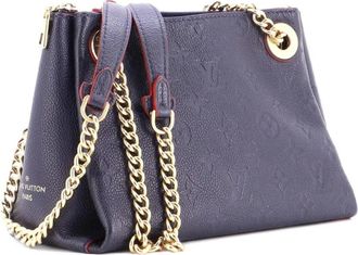 Louis Vuitton Surene Empreinte leren BB schoudertas met monogram - Blauw