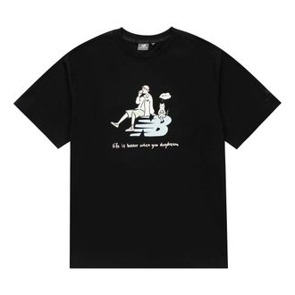 New Balance x PK Graphic Tee Asia Sizing Black White 5ED26011-BK